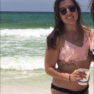 Xhilaration cross back bikini top